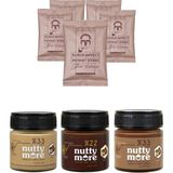 Nutty More 100 gr x 5 Adet & Nutty More Fındık Ezmesi Tanışma Paketi 200 gr x 3 Adet