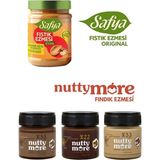 Nutty More Fındık Ezmesi & Safya Fıstık Ezmesi Original Tanışma Paketi - 200 gr