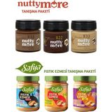 Nutty More Fındık Ezmesi & Safya Fıstık Ezmesi Tanışma Paketi - 200 gr