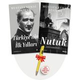 Nutuk + Türkiye'nin Ilk Yılları (Mustafa Kemal Atatürk) + Alfa Moda Lisanslı Kalem Hediye - Can Yayınları