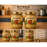 Nutwalk Fındık Ezmesi 2’li Paket (400 G x 2) | Şekersiz, %100 Fındık, Katkısız - 800 gr
