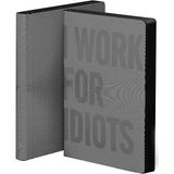 Nuuna Graphic I Work For Idiots Büyük Boy Noktalı Defter - Standart