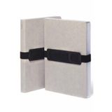 NUUNA Gri Noktalı Defter Voyager Gray (A5 PREMİUM KAĞIT - 176 SAYFA)