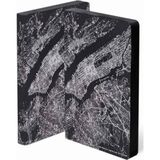 Nuuna Nightflight Over Nyc Silver A5 Premium Kağıt 176 Sayfa Noktalı Defter
