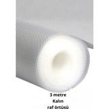 Nuveden Ieg Premium 3 Metre Pıtırcıklı Kaydırmaz Şeffaf Raf Örtüsü Halı Kaydırmaz 45 CMX3M Kalın - Renkli - 1 Adet - standart