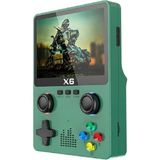 Nuveden Ieg Taşınabilir Oyun Konsolu 3,5 Inç Ekran 32 GB Hafıza 11 Simülatör Desteği Yeşil Renk Gly - Renkli