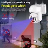 Nuveden Ieg Wi-Fi Ptz Iç ve Dış Mekan 360 Derece Çift Antenli 1080P 3 Mp Speed Dome Ip Kamera Glyaln