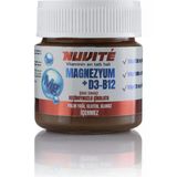 Nuvite Magnezyum + D3 + B12’lı Keçiboynuzlu Şekersiz Vitaminli Çikolata 200Gr