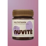 Nuvite Multivitaminli Glutensiz Şekersiz Keçiboynuzlu Fındıklı Sürülebilir Çikolata 300Gr