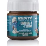 Nuvite Omega 3 + L-Serine Keçiboynuzlu Şekersiz Vitaminli Çikolata 200GR - 200 gr