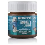 Nuvite Omega 3 + L- Serine Keçiboynuzlu Şekersiz Vitaminli Çikolata 200Gr