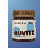 Nuvite Omega3&L-Serine Glutensiz Şekersiz Keçiboynuzlu Fındıklı Sürülebilir Çikolata 300Gr