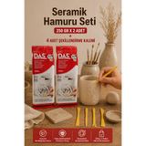NUVVA DAS SERAMİK HAMURU KİL ÇAMURU OYUN HAMURU SETİ