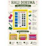 NUVVA Halı Dokuma Tezgahı, hobi etkinlik elişi el işi üretkenlik Seti