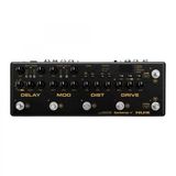 Nux Cerberus Entegre Efekt ve Kontrol Pedalı (Üst Segment - Hibrit Multi-Fx) | Analog Overdrive ve Distortion Devresi, Mıdı Kontrol, 4-Kablo Metodu (4cm) Desteği | Ölçüler: 320 x 110 x 65 mm