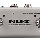 Nux | Gitar efektleri ve amplifikatör için çift ayak şalteri kontrol cihazı | NMP-2