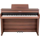 Nux NCK-430 Duvar Tipi Walnut Dijital Piyano | Bluetooth, Otg, USB Ses & Mıdı Kaydı, Çift Amfili, Dört Hoparlörlü Sistem