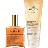 Nuxe 100 ml Huile Prodigieuse + Nuxe 200 ml Sun Güneş Sonrası Şampuan