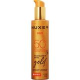 Nuxe Altın Işıltılı Yüz ve Vücut Yağı Spf 50 Bronzlaştırıcı - Standart