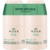 Nuxe Body Rêve De Thé Stick Deodorant 24 Saat Koruma 50 ml Vegan Formül 2 Adet