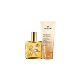 Nuxe Huile Prodigieuse 100 ml Çok Amaçlı Kuru Yağ + Huile De Douche 200 ml Duş Yağı