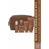 Nuxe Men Erkek Bakım Seti - Duş Jeli - Saç Sakal Bakım Yağı - Nemlendirici - Serum ( Çanta Hediye )