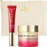 Nuxe Merveıllance Lift Göz Serumu + Sıkılaştırıcı Krem + Çanta Göz Serumu Seti - Şeffaf - Standart
