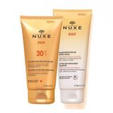 Nuxe Spf30 150 ml Güneş Koruyucu Yüz Ve Vücut Sütü + Güneş Sonrası Nemlendirici Şampuan