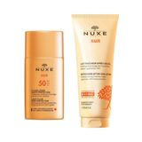 Nuxe Sun Güneş Koruyucu Hafif Dokulu Yüz Kremi SPF 50 50 ml - Nuxe Sun Güneş Sonrası Bakım Kremi 200ml