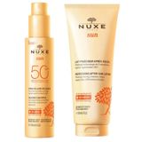 Nuxe Sun Güneş Koruyucu Yüz ve Vücut Sütü Spf 50 150 ml - Nuxe Sun Güneş Sonrası Bakım Kremi 200ml