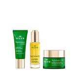Nuxe Ultra Gündüz Kremi + Göz Kremi + Super Serum 30 Ml + Makyaj Çantası Cilt Bakım Seti - Beyaz