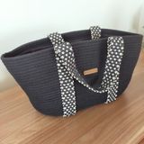 NV Sisters Hasır Çanta, Günlük El Çantası, El Emeği Tasarım Çanta, (Midi Boy 21CM.)