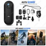 Nvg Mini Aksiyon Kamera Video Kaydedici 1080p Full Hd Wifi Klipsli Giyilebilir Taşınabilir Vücut Kamera Siyah