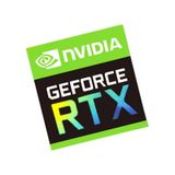 Nvidia Geforce RTX Sticker Etiket D50