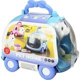 NW Nessi World JND-6801 Taşıma Araba Çantalı Hareketli Pilli Kedi Set -Vardem Oyuncak