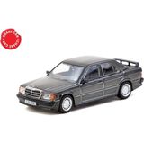 NW NessiWorld 1/64 Model Araç 190 E 2.3-16 Blue-Black Metallic