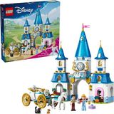 NW NessiWorld 43275 LEGO Disney Prensesi Sindirella'nın Şatosu ve At Taşıyıcı 596 Parça +6 Yaş - Diğer