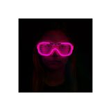 NW NessiWorld casaxmlF010-G132-P Pembe Led Işıklı Parti Gözlüğü - Neon Glow Şerit Gözlük 3 Modlu