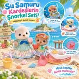 NW NessiWorld Families Su Samuru Kız Kardeşlerin Şnorkel Seti