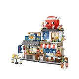 NW NessiWorld LZ-1218 LOZ JAPON KATLANIR YEMEK SOKAĞI 722 PARÇA BLOCK OYUNCAK FRTOYCEo_VAGON.LZ-1218