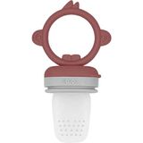 NW NessiWorld Silikon Püre Meyve Sebze Emziği Velvet Rose / Powder Grey