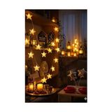 NY Home 1,5 Metre Pilli LED Işık, Sarı Işıklar Peri Işıkları Aydınlatmalı Şerit LED Ramazan Süsü LED Işık Şerit LED Ramazan Süsü LED Işık