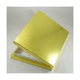 NY Home 24 Bölmeli Madlen Çikolata Kutusu Gold (Altın) Renkli