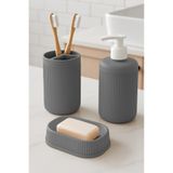 NY HOME 3LÜ BANYO SETİ ANTRASİT