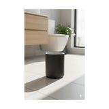 NY Home Banyo Mutfak Çöp Kovası 6 Litre Siyah Plastik 3372