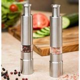 NY Home Çelik Manuel Basmalı Karabiber Tuz Değirmeni, Basmalı Karabiber Tuz Öğütücü