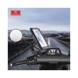 NY Home EH-139 Motosiklet Telefon Tutucu Ayna Tipi Su Geçirmez Dokunmatik Dikiz Aynası 4,7-7 Inç Bisiklet Motor