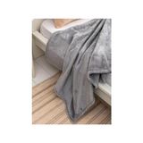 NY Home Gri Wellsoft Tv Battaniye 100X170 cm - 2328M
