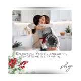 NY Home , Hijyenik Çift Yön Kullanımlı Paslanmaz Çelik Kesme Tahtası, Sunum Tabağı ve Ayaklı Sunum Tabağı 3'lü Set + 2 Adet Sosluk Hediyeli - Ahşap