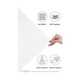 NY Home Lastikli & Hipoalerjenik Çarşaf |%100 Pamuk Penye Kumaş | Çift Kişilik 200X200 - Beyaz, Luxcarsaf
